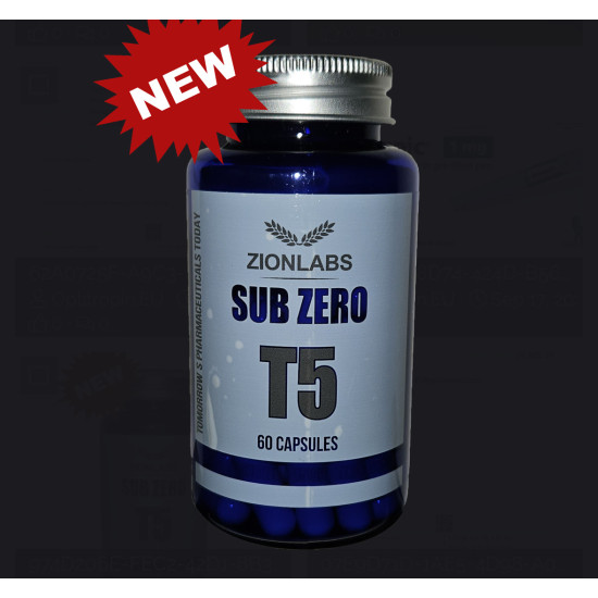 T5 Zion Labs Sub Zero Fat Burner 60 Capsules